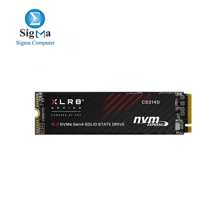PNY XLR8 CS3140 1TB M.2 NVMe Gen4 x4 Internal Solid State Drive (SSD) 3D Flash Memory